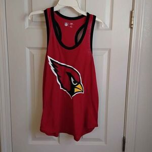 Women's Arizona Cardinals "Tater" Tank Top, Size LG  NFL (J-88)